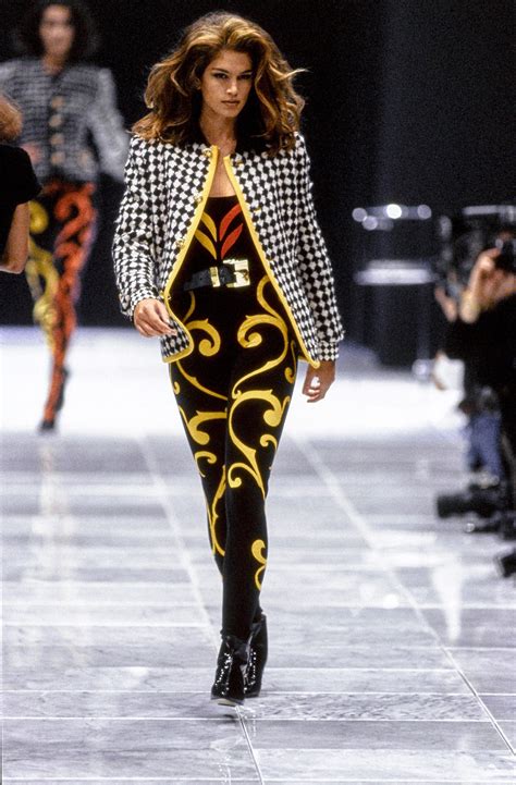 versace first collection|versace runway looks.